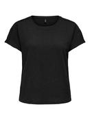 Onldebbie Short Sleeve Top-Black image