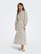 Onlmaizee Belted Maxi Dress-Polka Dot