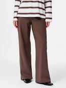 Pcgunhild High Waist Wide Leg Trousers-Coffee Quartz