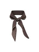 Onlalice Dot Scarf-Chocolate Martini
