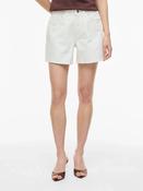 Vijaf Denim Shorts-White image