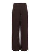Jdygeggo Chocolate Wide Leg Joggers with Grey Stripe image