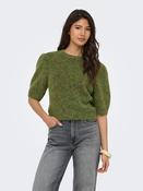 Onlnellie Short Sleeve Knit Sweater-Forest Green image
