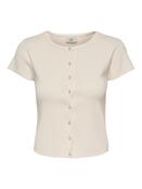 Jdyastra Short Sleeve Cardigan-Cream