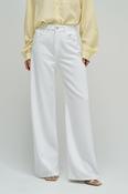 Salsa High Waist Wide Leg Jeans-White image