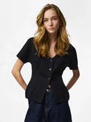 Pcgunhild Cardigan-Black