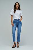 Salsa True Cropped Slim Jeans-Medium Blue Denim image