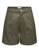 Jdyemma High Waist Wide Pleated Short-Olive