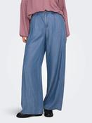 Jdyjasper High Waist Wide Trousers-Medium Blue Denim image