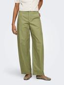 Jdyselma High Waist Barrel Trousers-Khaki image