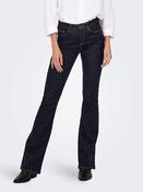 Onlblush Mid Waist Flared Dark StayBlue Denim image