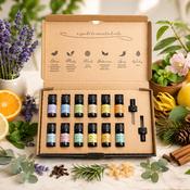 Aromatherapy Pure Essential Oil Gift Set - Top 12 Scents image