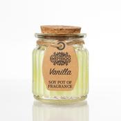 Vanilla Scented Soy Wax Candle Pot image