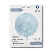 Globe 15inc Trasparent Blue 4D senza valvola image