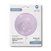 Globe 15inc Trasparent Lilac 4D senza valvola image