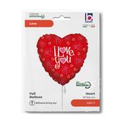 Love You Hearts  18"Heart image