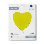 Heart 18" Matte Lime Green image
