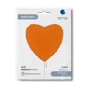Heart 18" Matte Orange image