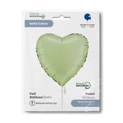 Heart 18" Satin Olive Green image