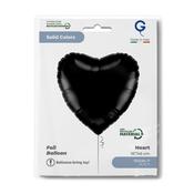 Heart 18inc Black Single Pack image