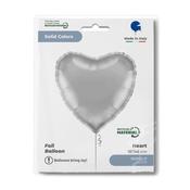 Heart 18" Silver image