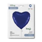 Heart 18inc Blue Capri Single Pack image