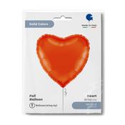 Heart 18" Orange image