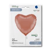 Heart 18" Rose Gold image
