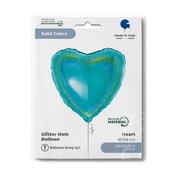 Heart 18" Glitter Holographic Tiffany image