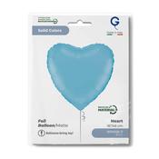Heart 18inc Matte Blue Single Pack image