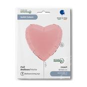 Heart 18" Matte Pink image