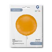 Round 18inc Matte Mustard Single Pack image