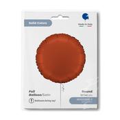 Round 18" Satin Brick Red image