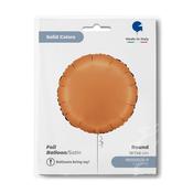 Round 18" Satin Caramel image