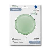 Round 18" Satin Glazed Mint image