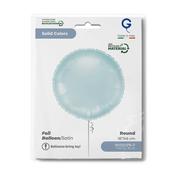 Round 18inc Satin Pastel Blue Single Pack image