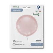 Round 18inc Satin Pastel Pink Single Pack image
