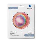 Round 18" Glitter Holographic Rose Gold image