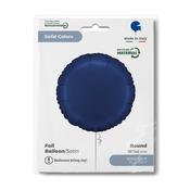 Round 18" Satin Blue Navy image