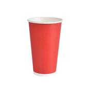 Duni Bio Red 50cl Paper Cup (Pack of 10) image