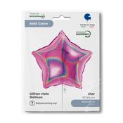 Star 18" Glitter Holographic Fuxia image