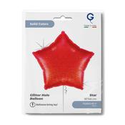 Star 18inc Glitter Holographic Red - Single Pack image
