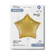 Star 18inc Glitter Holographic Gold 5 - Single Pack image