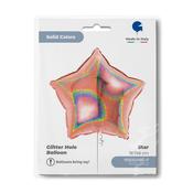 Star 18" Glitter Holographic Rose Gold image