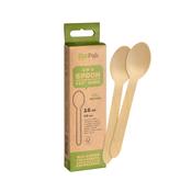 BioPak Petit Waxed Wooden Spoons (Pack of 10) image