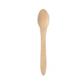 BioPak Large Waxed Wooden Spoons (Pack of 10) image