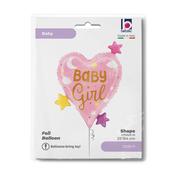 Baby Girl Heart Stars image