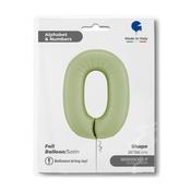 Number 0 Satin Olive Green 26" image
