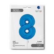 Number 8 Blue 26" image