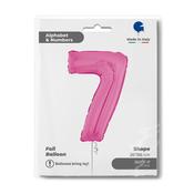 Number 7 Fuxia 26" image